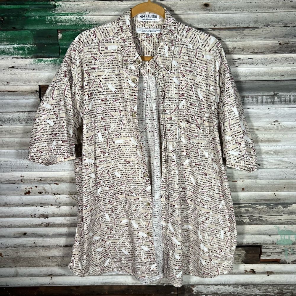 Columbia Fishing Shirt 